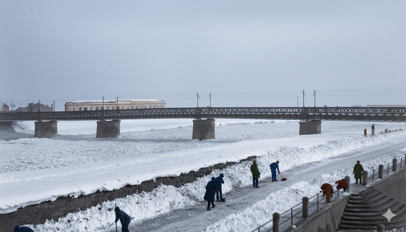 L' Adige Congelato 1929