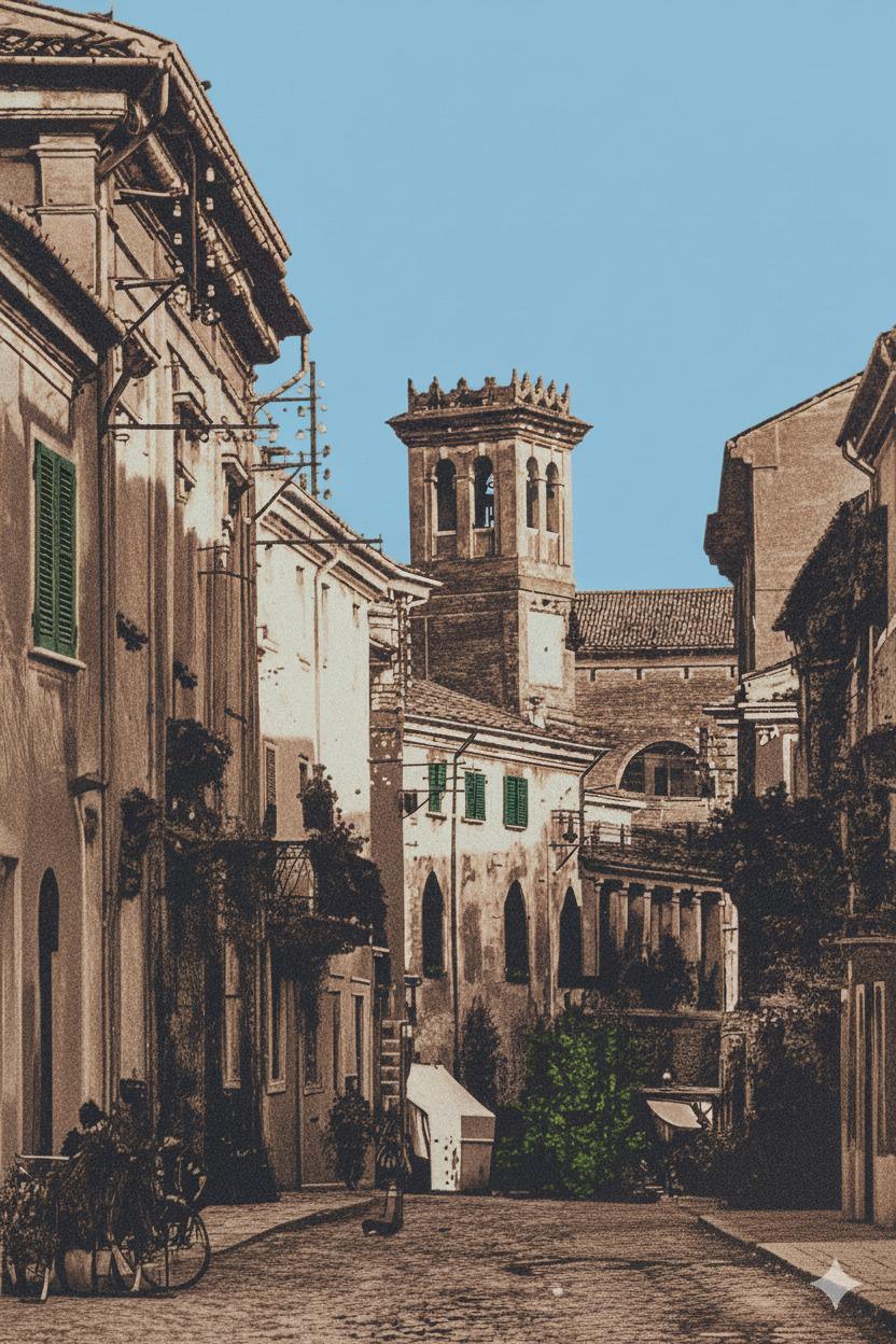 Via Rosselli primi del '900