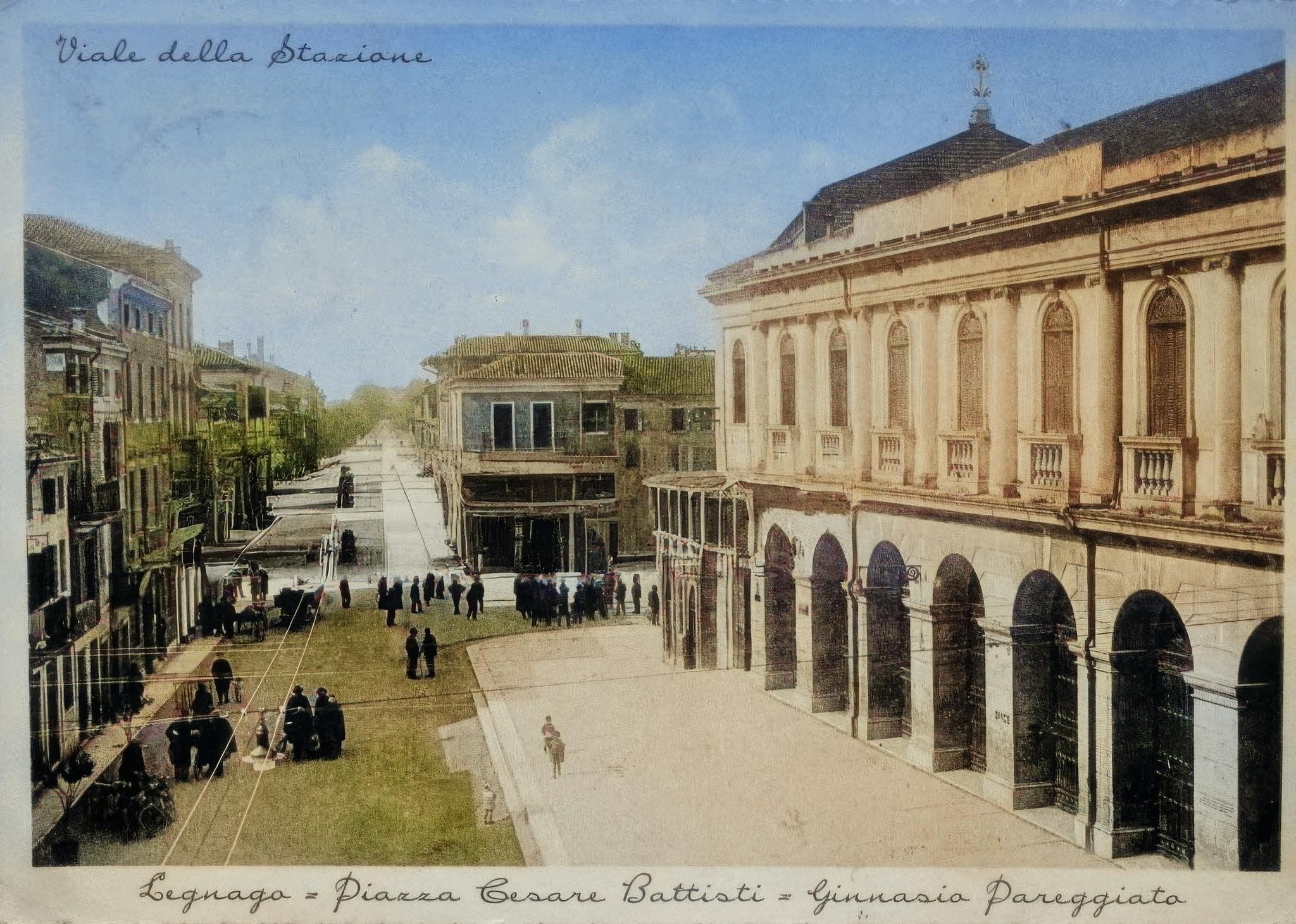 Viale della Stazione anni '20