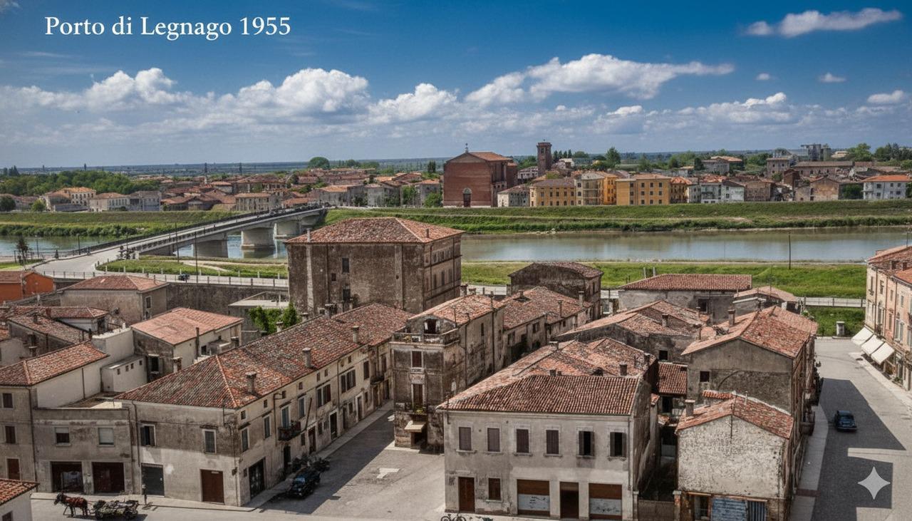 Porto di Legnago 1955