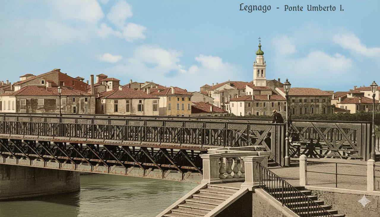 Ponte Principe Umberto primi anni del '900