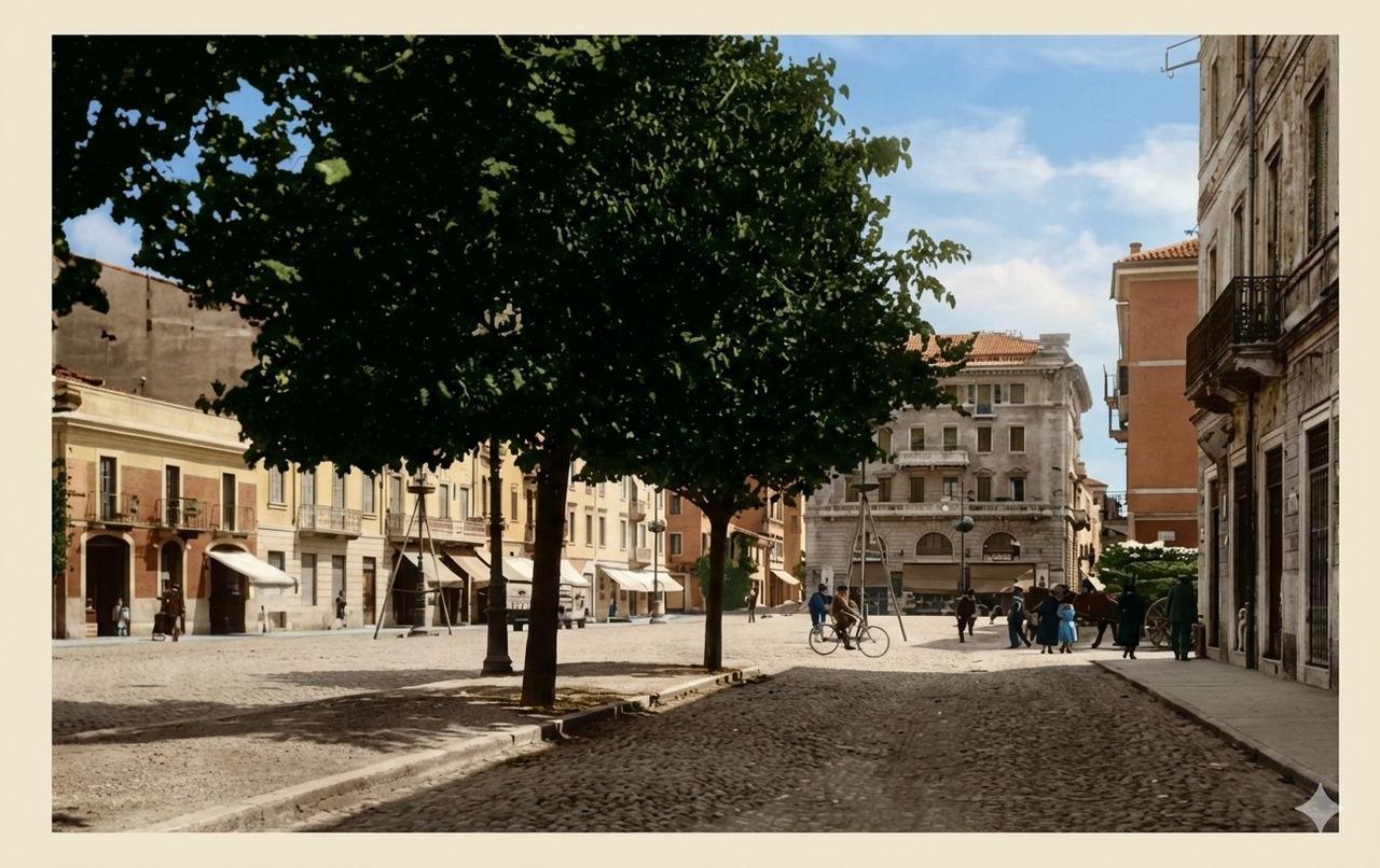 Corso della Vittoria e Piazza Garibaldi 1930