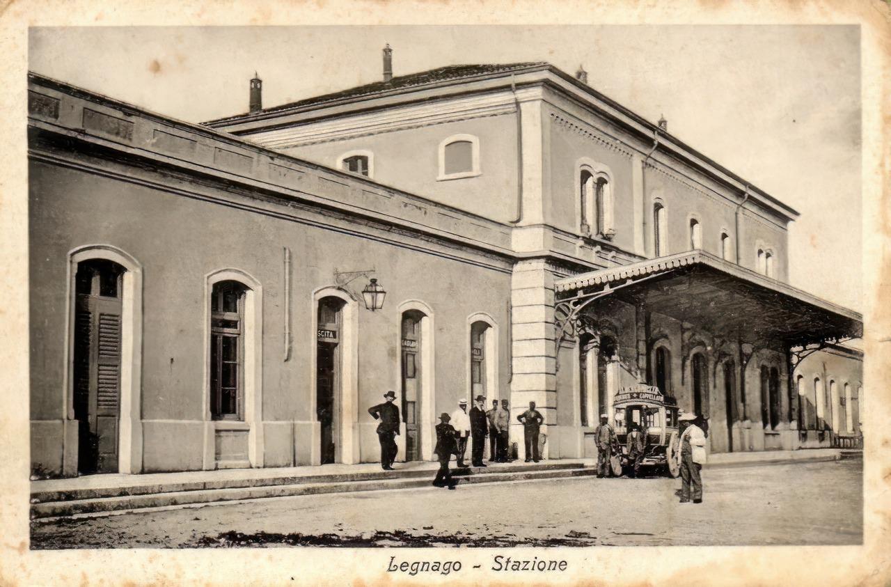 Legnago Stazione ferroviaria anni '20