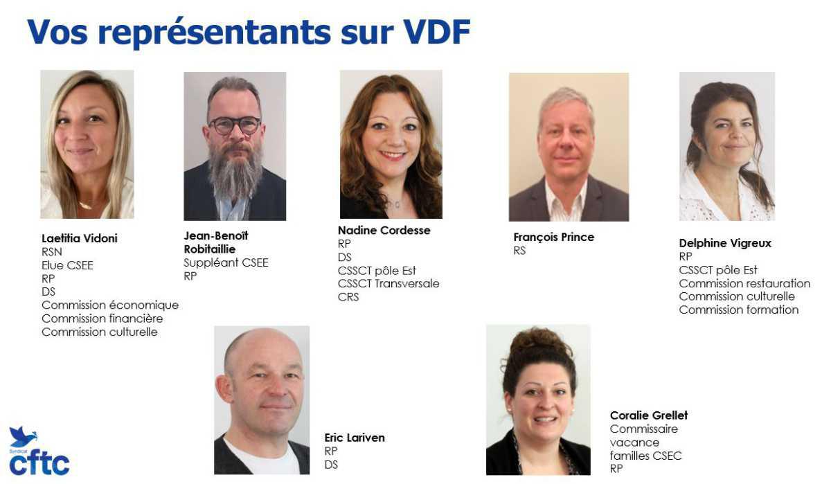 Les Représentants de VDF