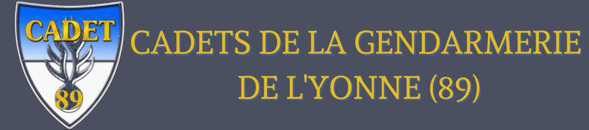 L'association Les Cadets de la gendarmerie de l'Yonne