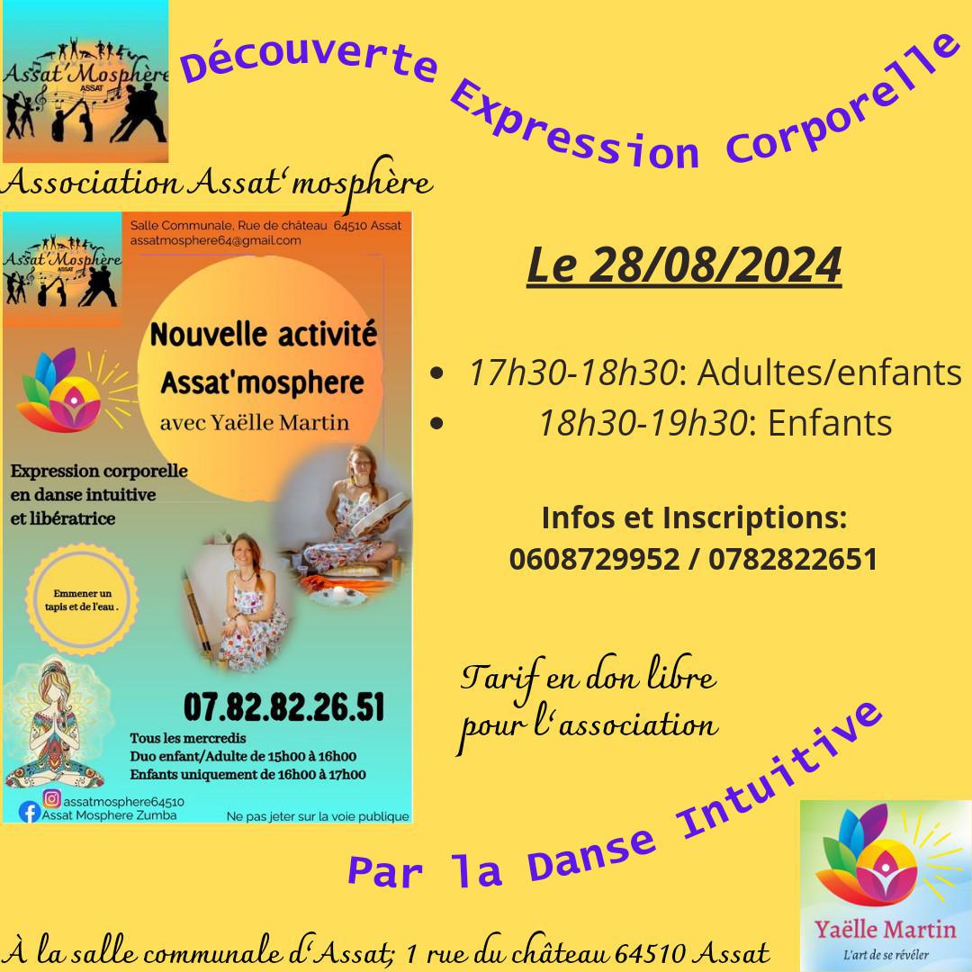 Expression corporelle par la Danse intuitive 