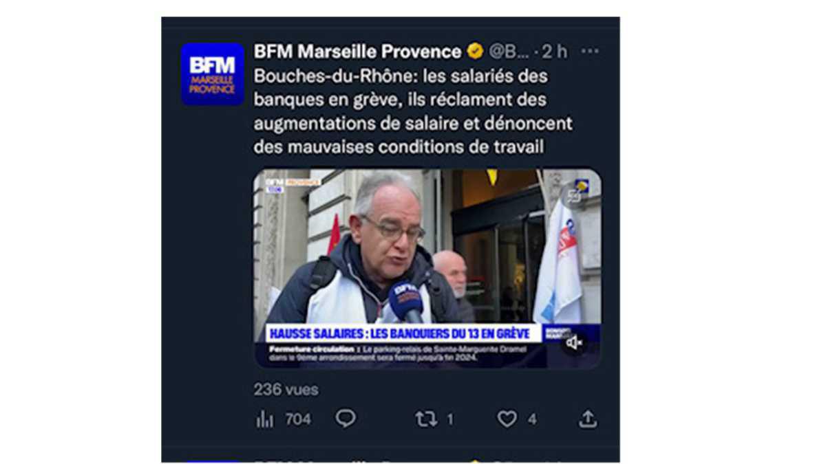 RECONDUCTION DE LA GREVE LE MERCREDI 18 JANVIER 2023