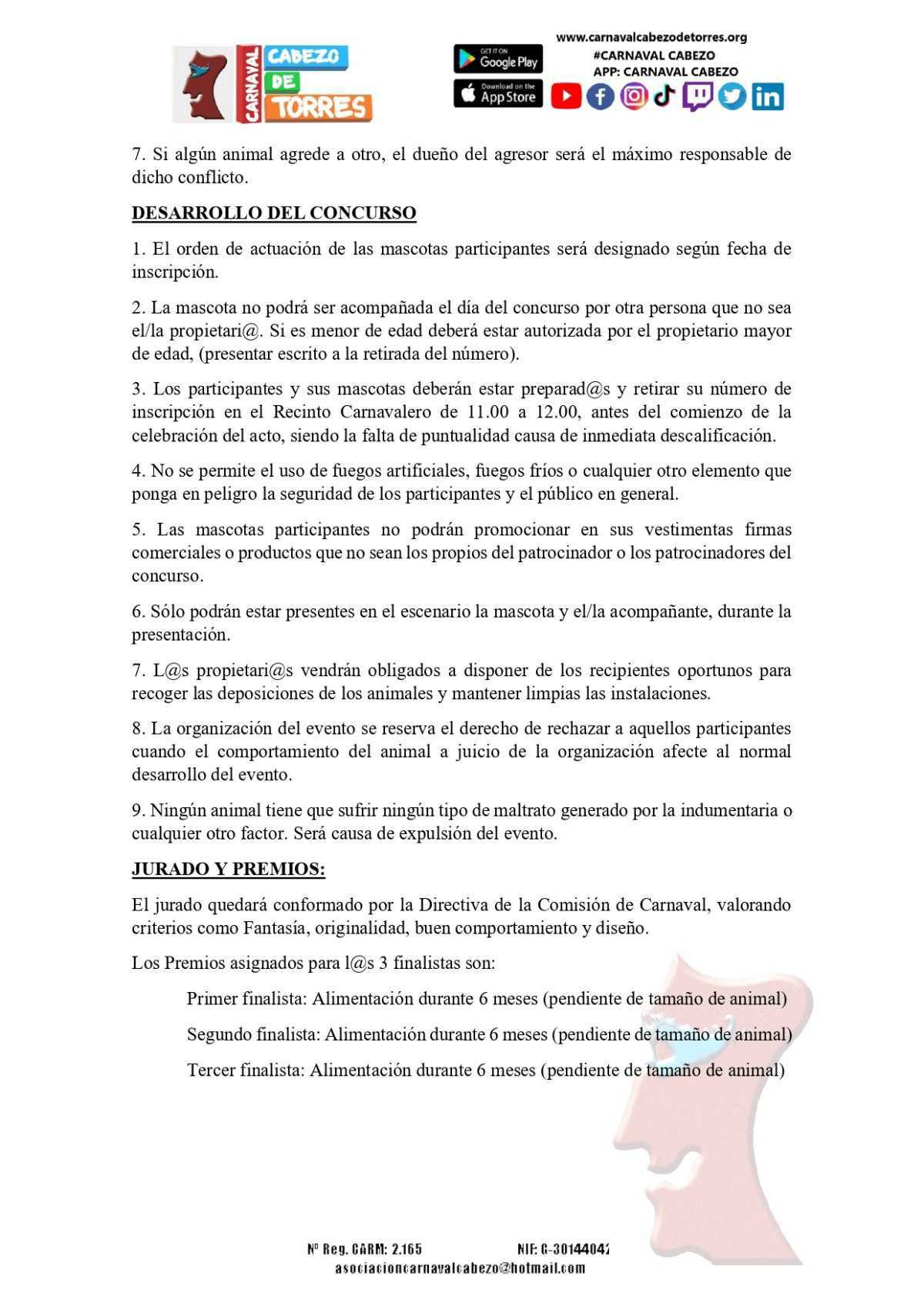 CARNAVAL DE LAS MASCOTAS