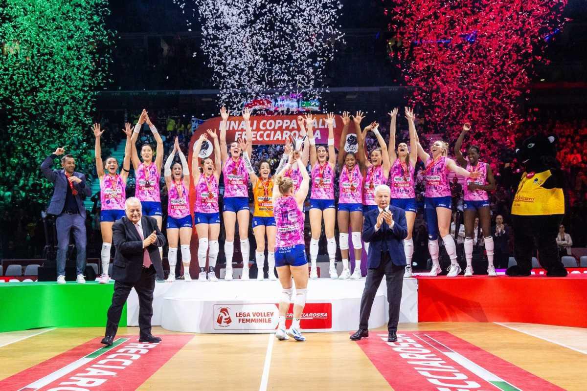 Imoco Conegliano regina d’Italia: Scandicci ko 3-0, ottava Coppa Italia consecutiva Imoco Conegliano regina d’Italia: Scandicci ko 3-0, ottava Coppa Italia consecutiva
