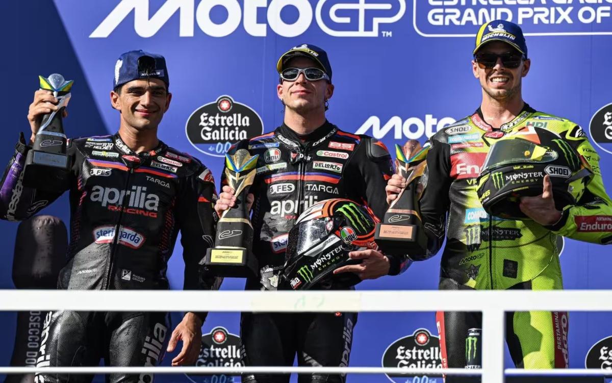 MotoGP Brasile 2026: dominio Bezzecchi, Aprilia vola e il Mondiale cambia volto