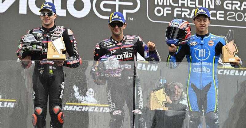 MotoGP Le Mans: Aprilia domina, Martin rinasce e la Ducati va in crisi