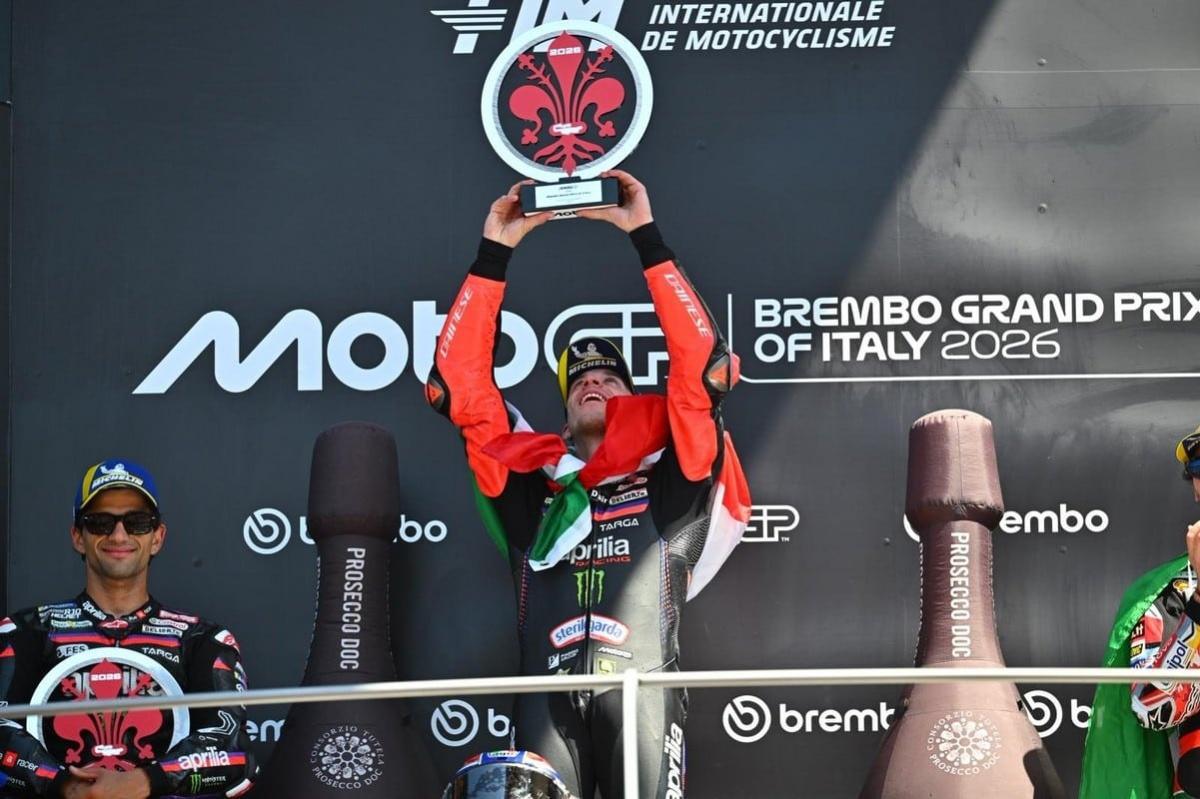 Bezzecchi trionfa al Mugello: Aprilia conquista l'Italia e manda un segnale al Mondiale
