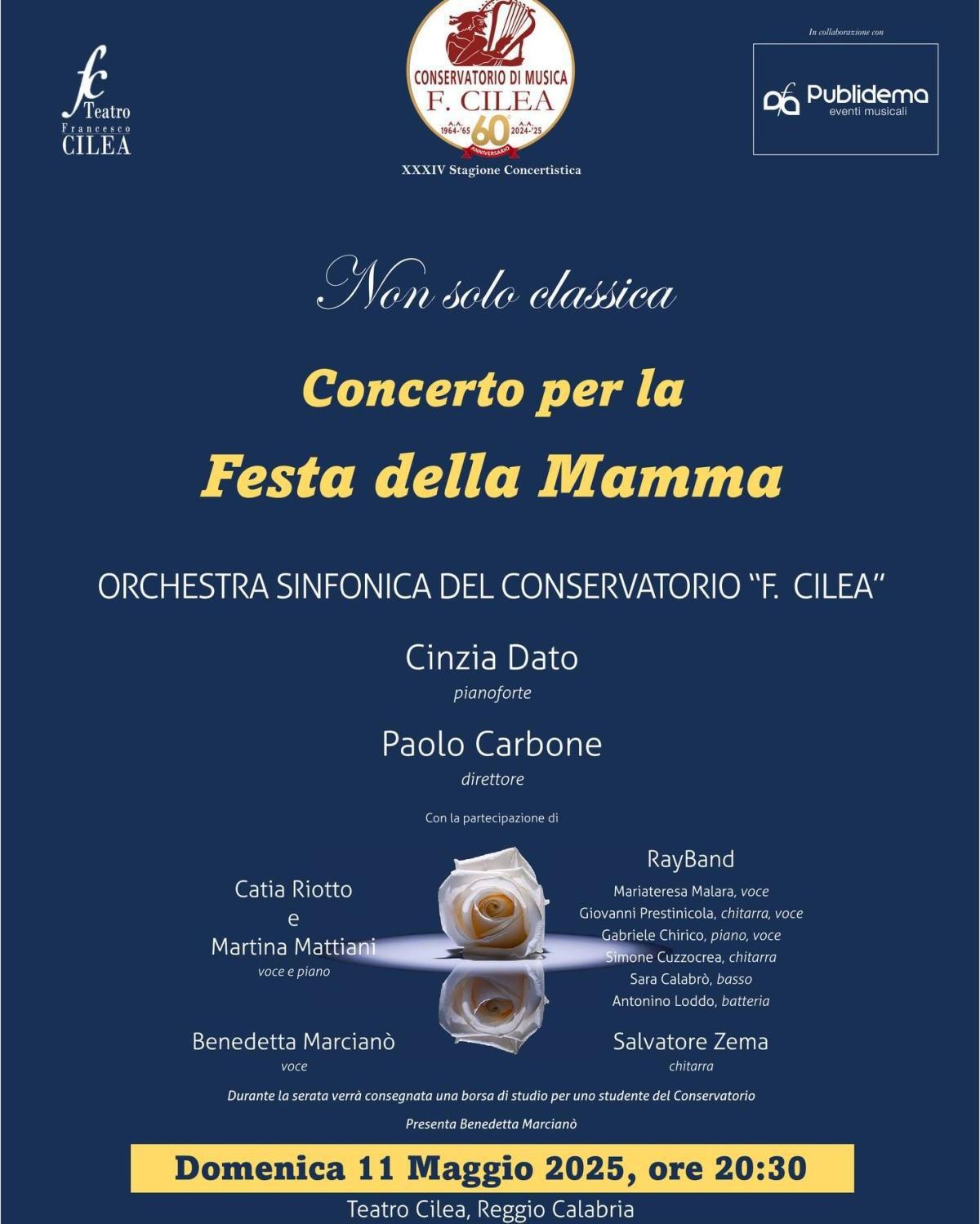 Concerto per la Festa della Mamma - Orchestra sinfonica del Conservatorio