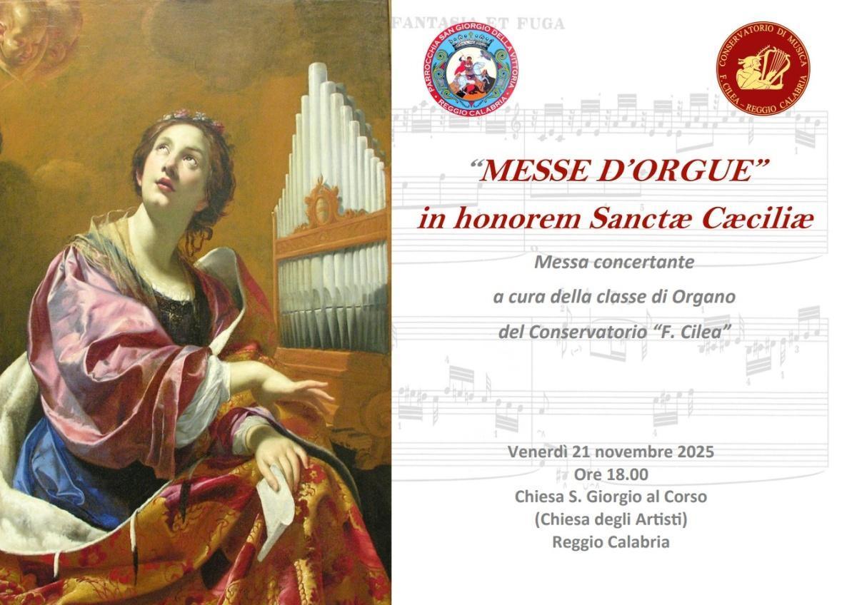 "MESSE D'ORGUE" in honorem Sanctae Caeciliae