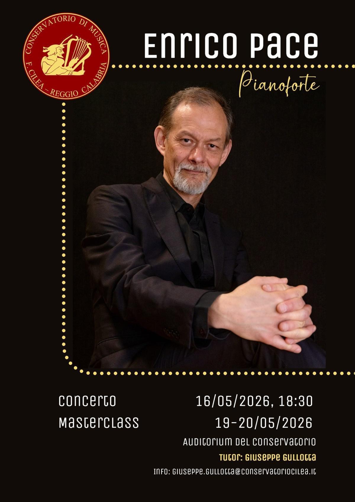Enrico Pace - Pianoforte (concerto ore 18.30)