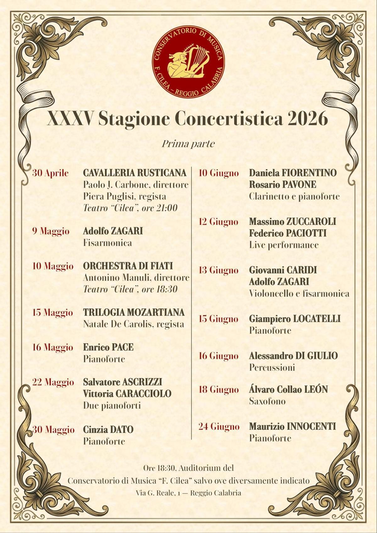Orchestra di Fiati (concerto ore 18.30)