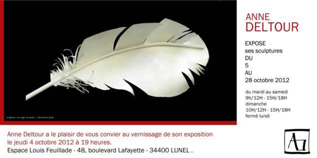 Anne Deltour expose ses sculptures