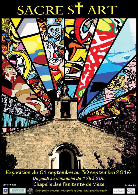 Exposition "Sacré St Art" prolongée- Chapelle des Pénitents - Meze