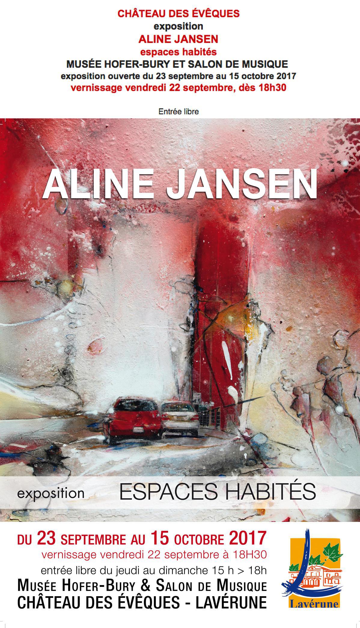 ALINE JANSEN -  au Musée Hofer Bury à LAVÉRUNE