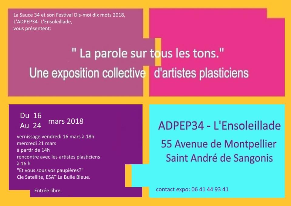 La parole sur tous les tons - Saint André de Sangonis Hérault.