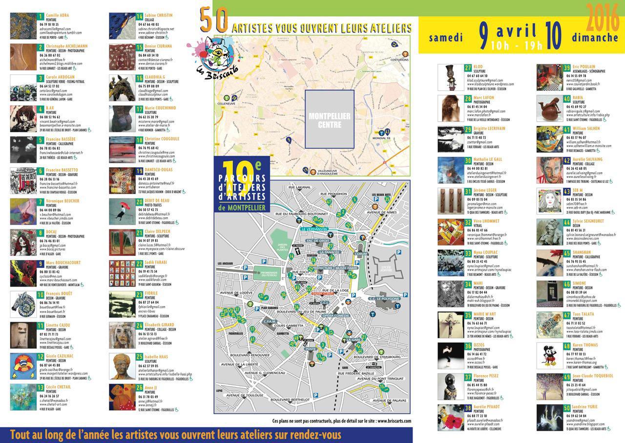 MAHI - parcours ateliers d'artistes - Montpellier