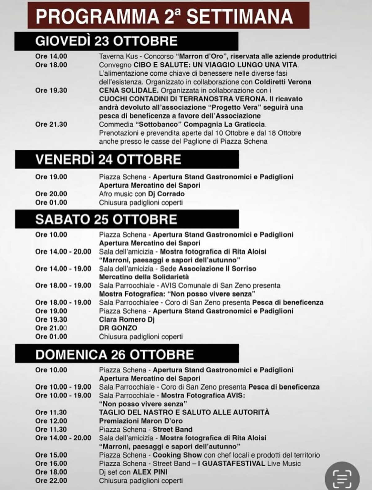 Festa del Marrone di San Zeno