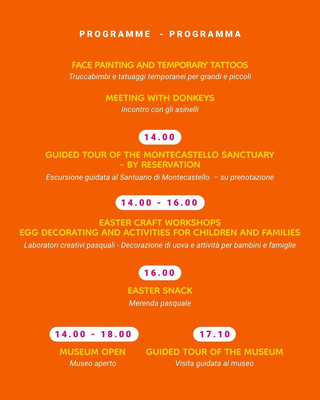 PASQUETTA AL MUSEO | EASTERN MONDAY AT THE MUSEUM