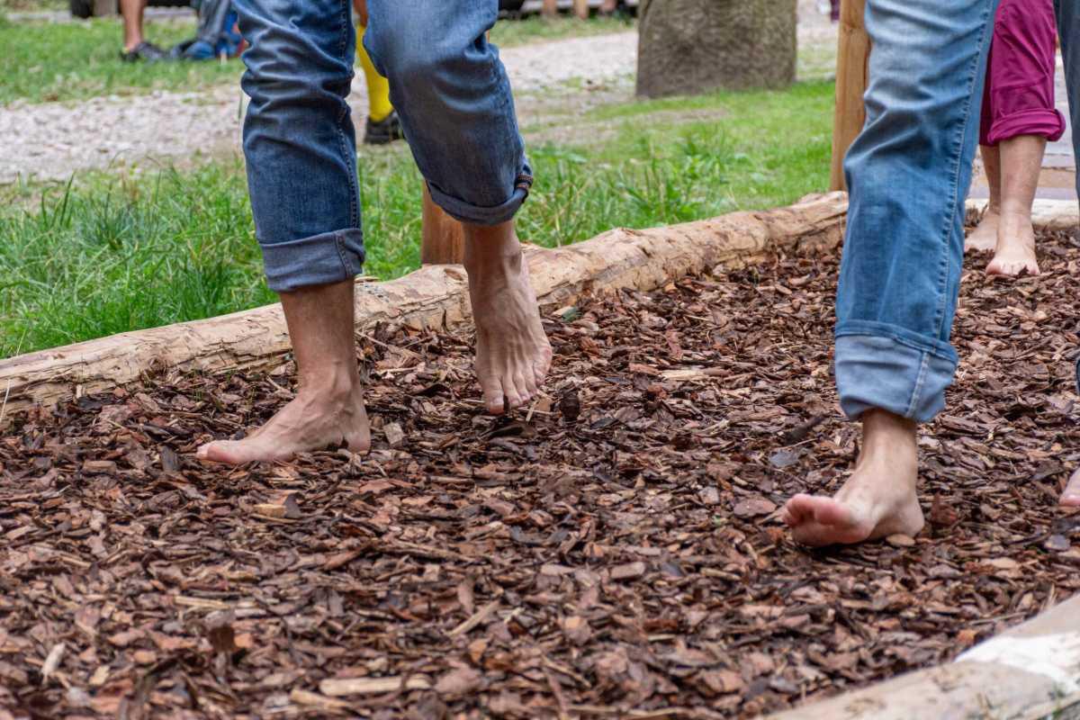 Percorso sensoriale a piedi nudi Fata Gavardina Percorso sensoriale a piedi nudi Fata Gavardina
