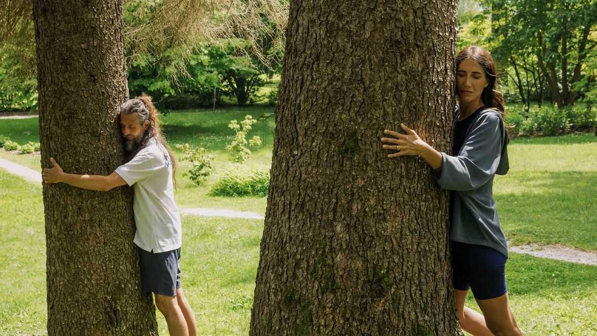 Percorso sensoriale e Forest bathing a Comano in Trentino Percorso sensoriale e Forest bathing a Comano in Trentino