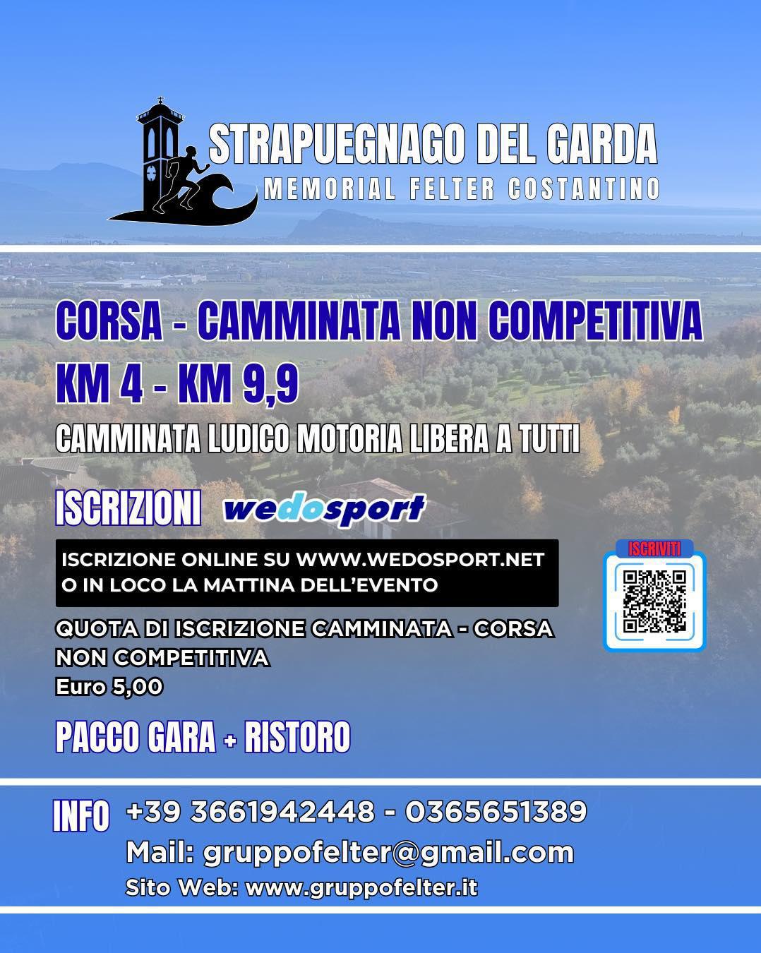 STRAPUEGNAGO DEL GARDA 2026 STRAPUEGNAGO DEL GARDA 2026