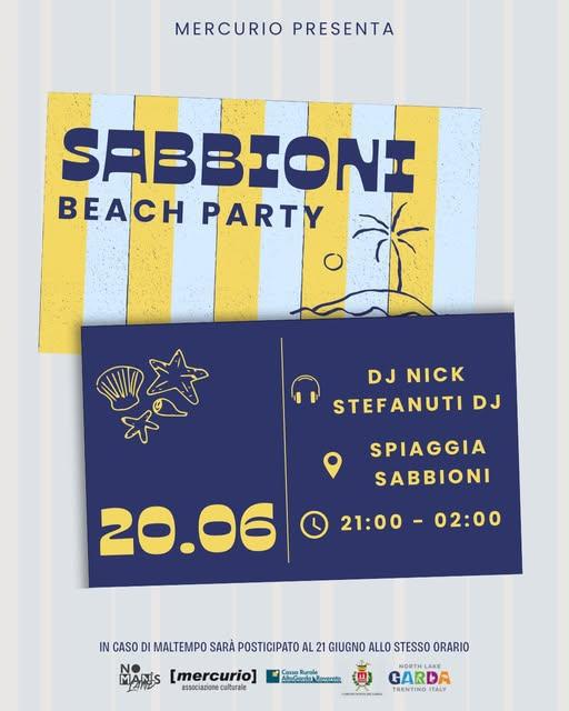 SABBIONI BEACH PARTY 