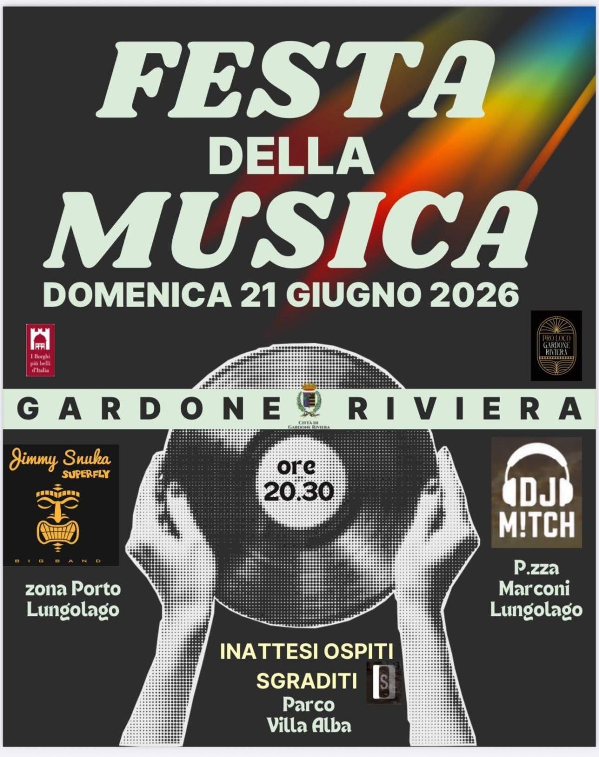 FESTA DELLA MUSICA a Gardone Riviera 🎶