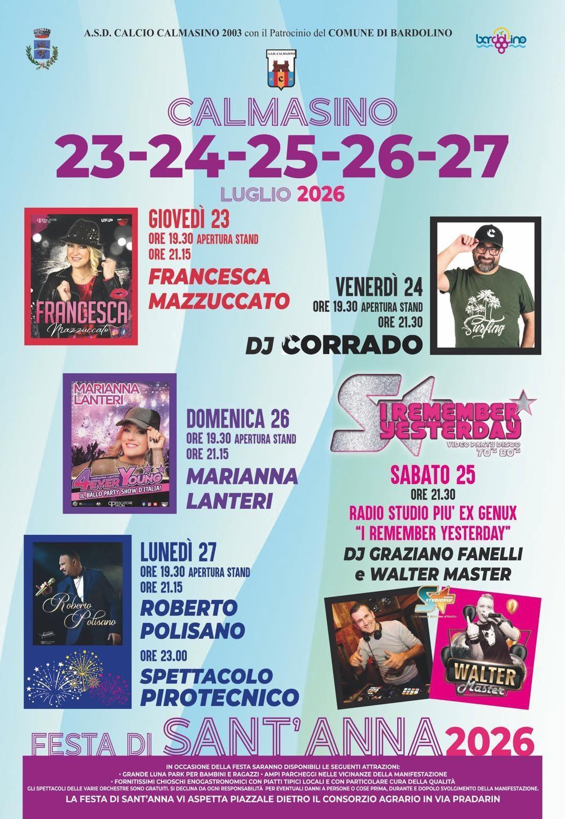FESTA DI SANT’ANNA - Bardolino