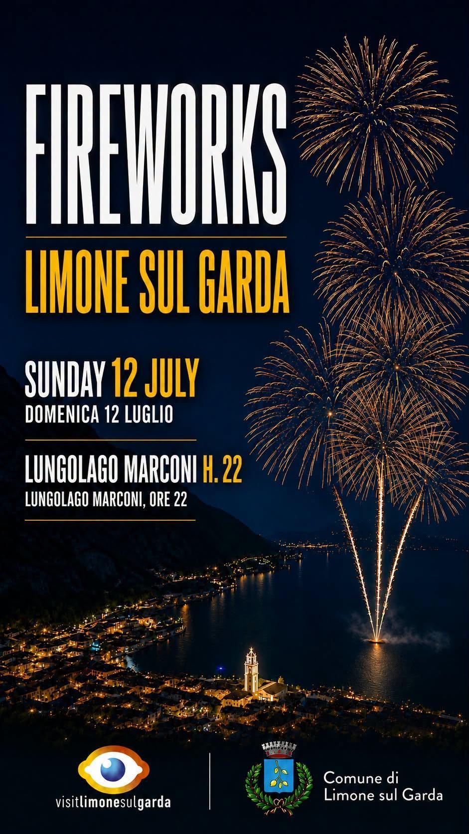 FIREWORKS A LIMONE SUL GARDA FIREWORKS A LIMONE SUL GARDA