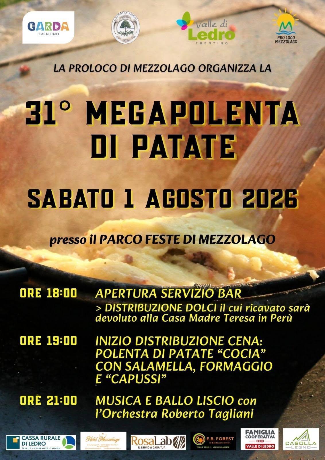 MEGAPOLENTA DI PATATE MEGAPOLENTA DI PATATE