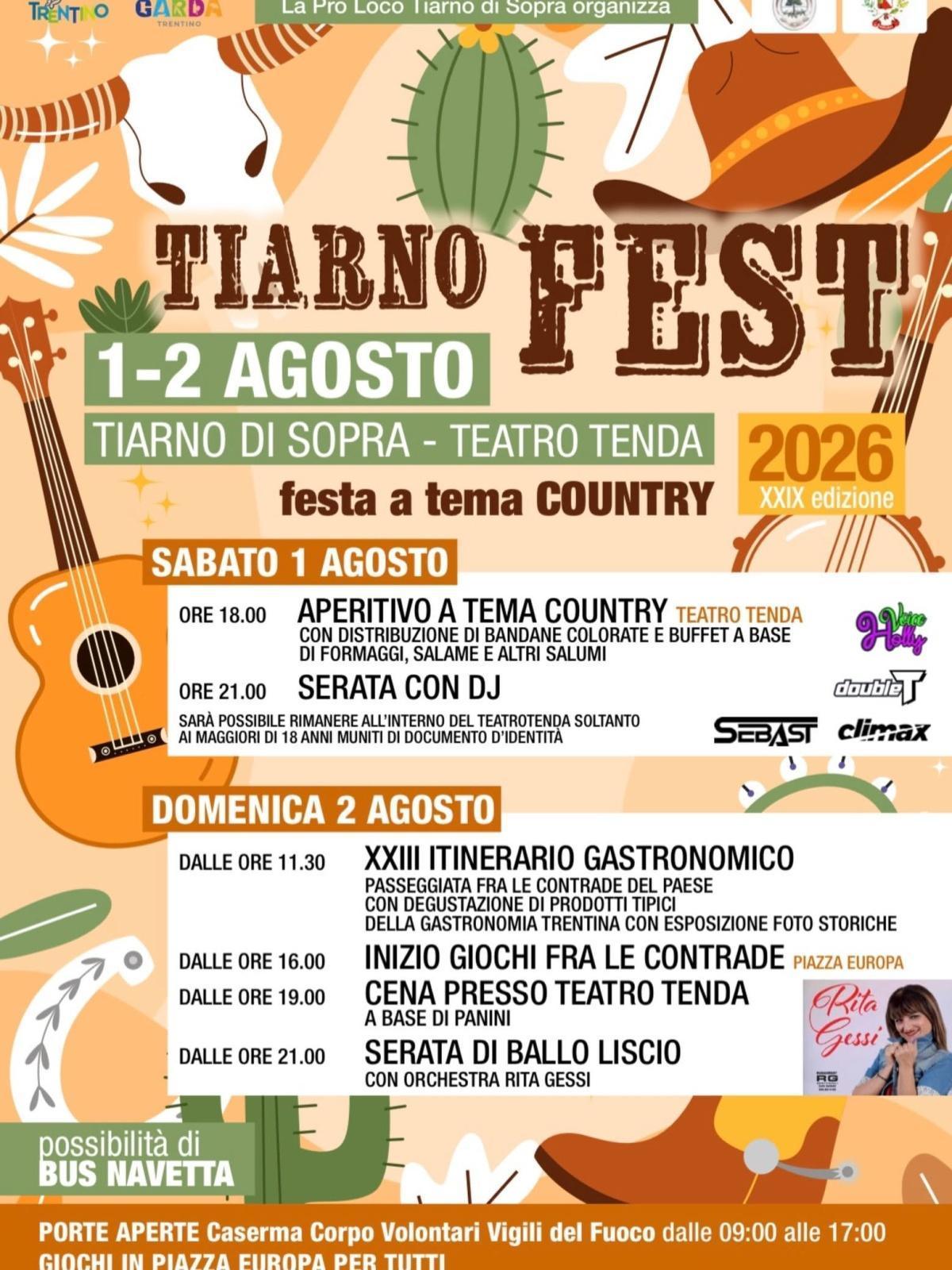 Tiarno Fest 2026