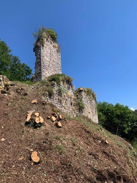 Arco riscopre il Castil: la torre medievale torna visibile dall'Alto Garda!