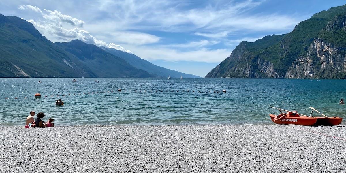 La Top 5 spiagge Bandiera Blu del Lago di Garda
