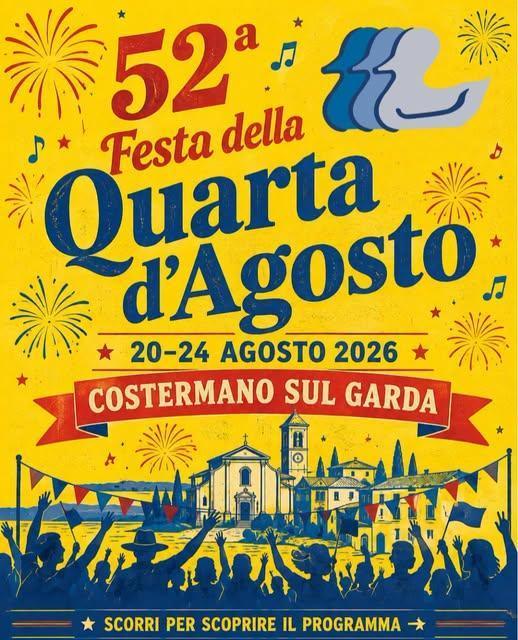 Festa della Quarta d’Agosto! Festa della Quarta d’Agosto!