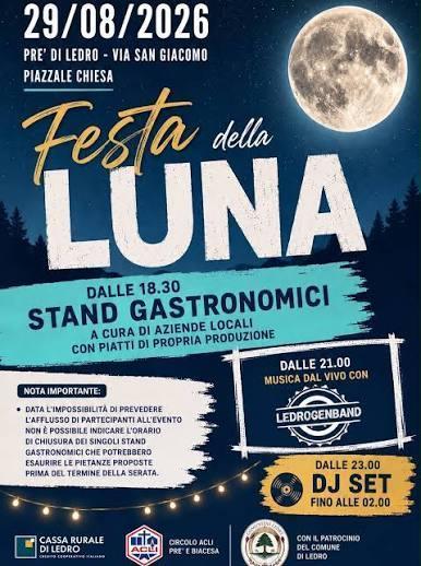 🌕✨ FESTA DELLA LUNA 2026 ✨🌕