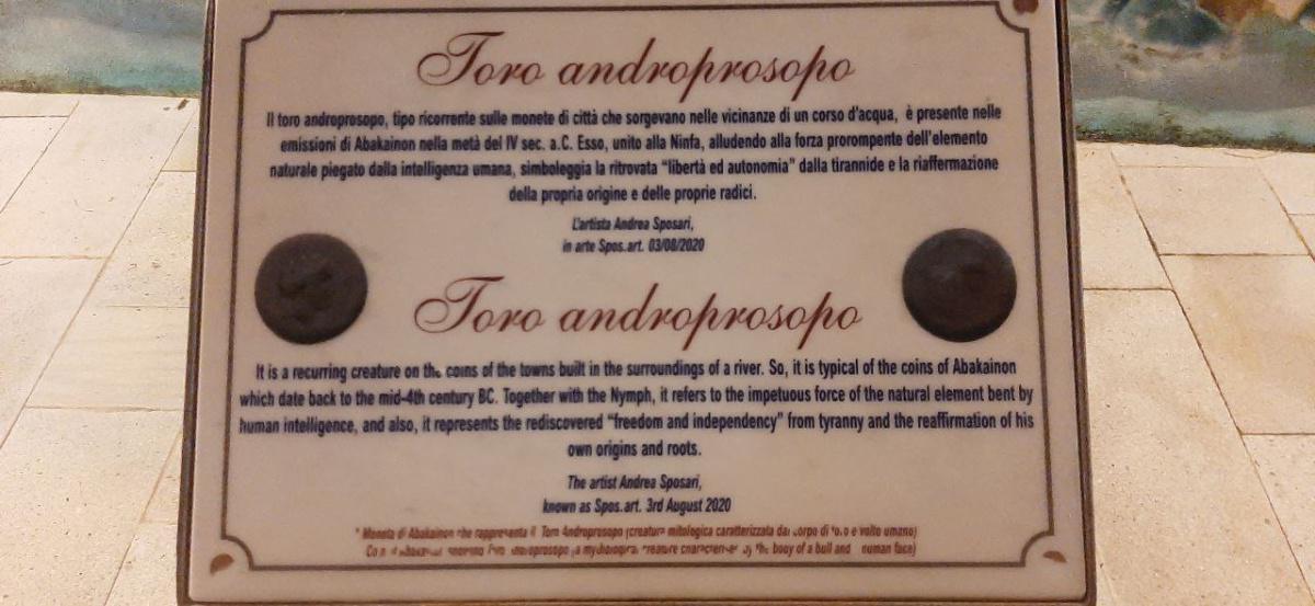 Toro Androprosopo - Sposari - Anthropomorphic Bull - Sposari Toro Androprosopo - Sposari - Anthropomorphic Bull - Sposari