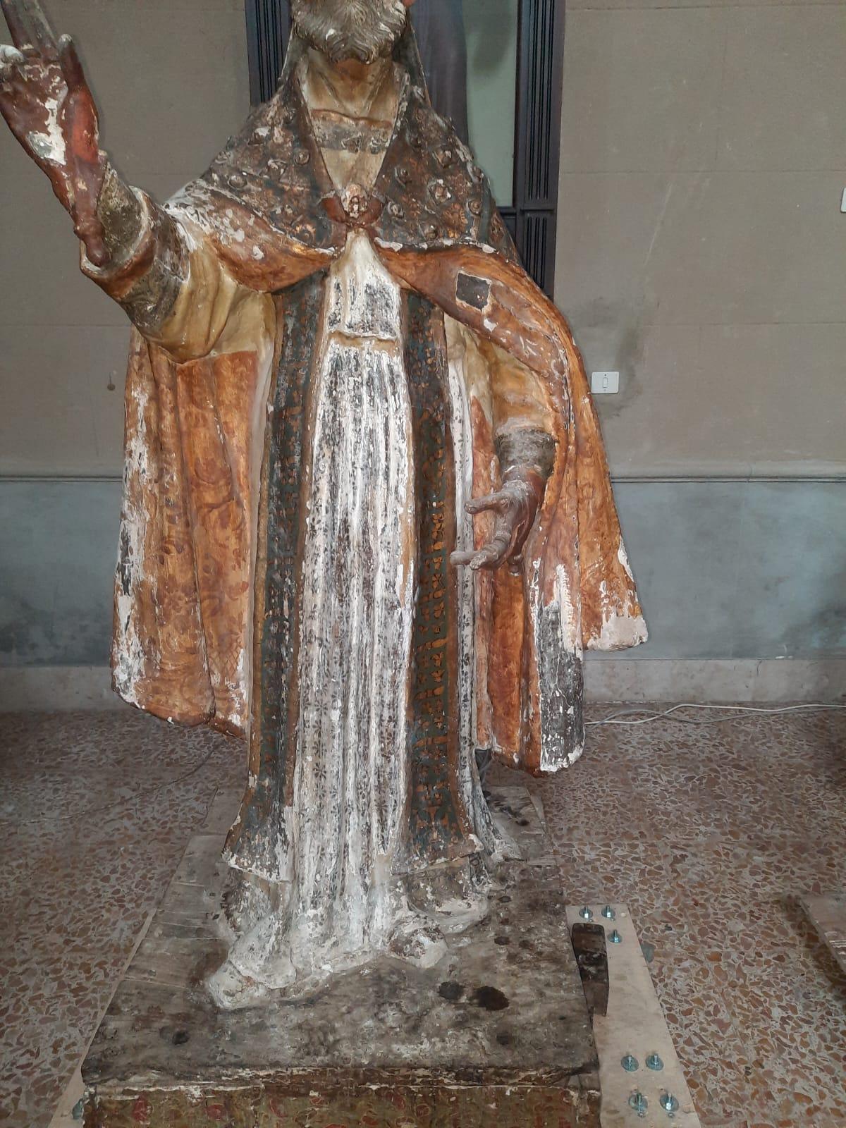 La Statua di San Biagio
