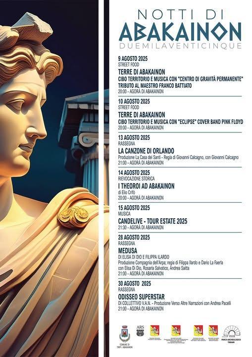 I THEOROI AD ABAKAINON- Rievocazione Storica di Elio Crifò (inizio ore 20:00) 