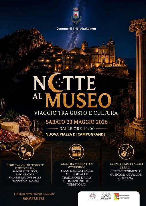 Notte al Museo - Viaggio tra gusto e cultura (dalle ore 19.00)