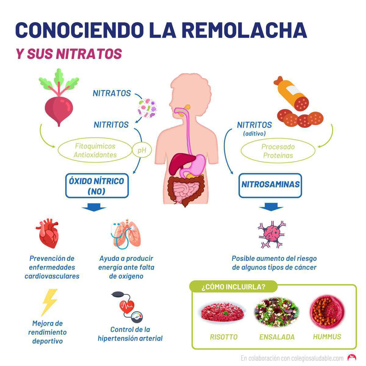 La remolacha y sus nitritos