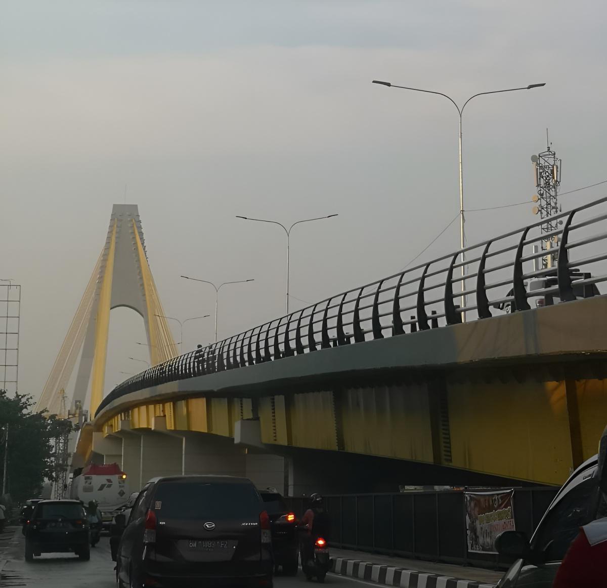 Jembatan Sultan Jalil Alamuddin Syah, Pekanbaru Riau