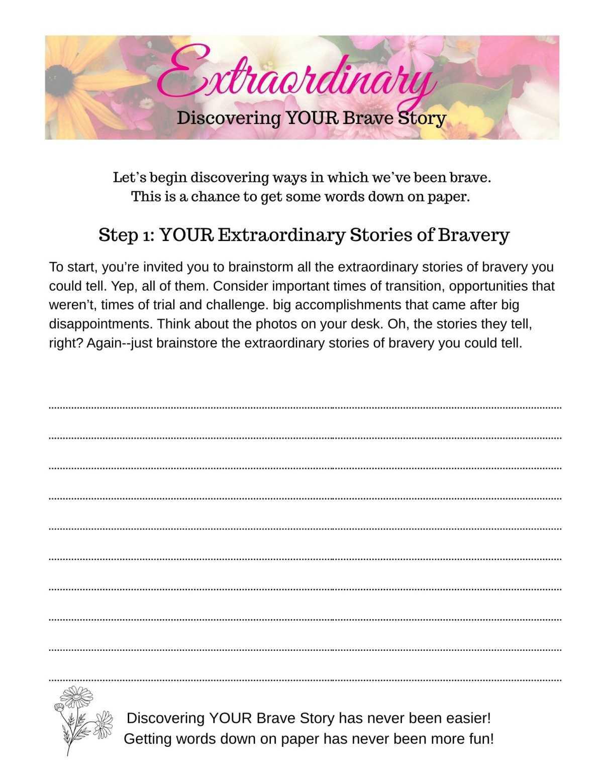 How to Write You Extraordinary Story to Inspire with Deanna Nowadnick How to Write You Extraordinary Story to Inspire with Deanna Nowadnick