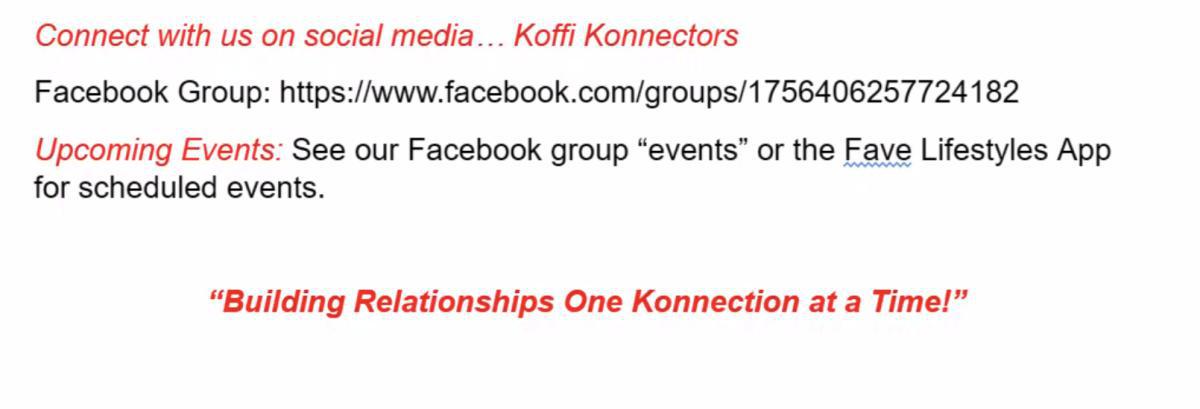 Koffi Konnectors - Networking for Women 