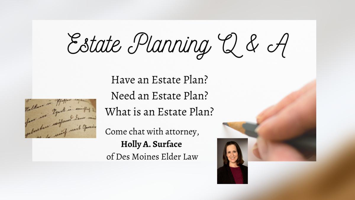 Estate Planning Q&A ~ A Fave Creators Studio Event