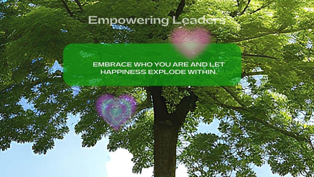 Embrace Who YOU Are! Let Happiness Explode Within Embrace Who YOU Are! Let Happiness Explode Within